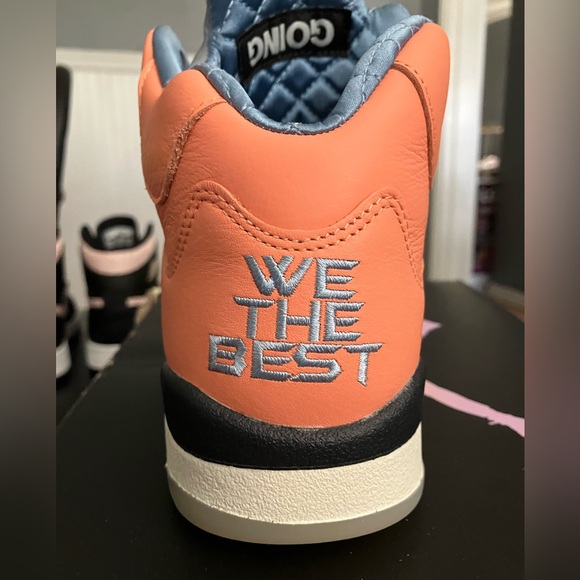 DJ Khaled x Nike Air Jordan 5 We the Best Crimson Bliss NEW w/ Box! RARE Shoes! - Picture 5 of 16